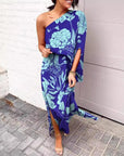 Single Sleeve Bodycon Dress