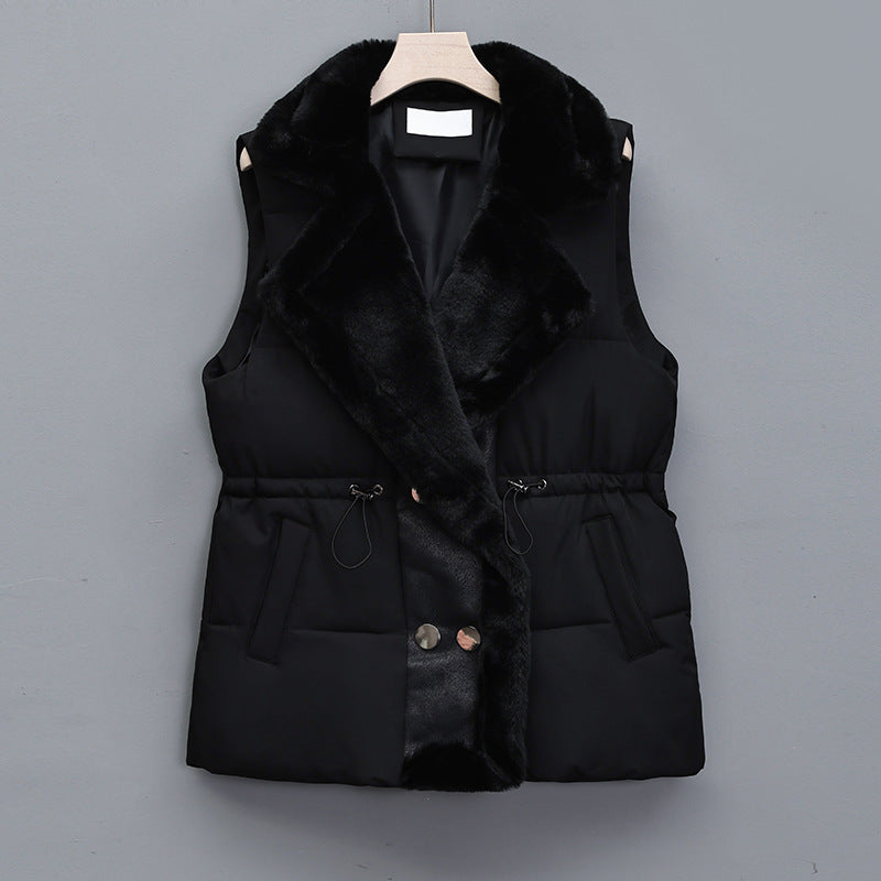 Sleek Quilted Down Puffer Jacket