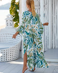 Chic Linen Dress with Ocean Pearl Vibes