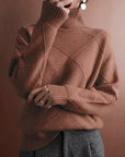 Loose Fit High Neck Sweater