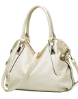 Versatile Leather Bag for Mature Style