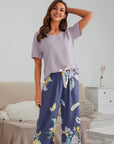 Summer Cotton Crepe Loungewear Set