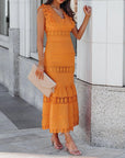 Summer Elegant Cotton Maxi Dress