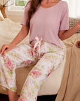Summer Cotton Crepe Loungewear Set