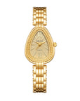 Elegant Snake-Head Bracelet Watch