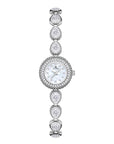 French-Style Waterdrop Crystal Watch