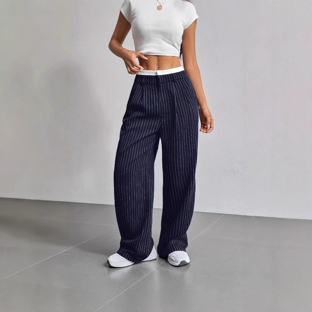 High Waist Casual Pants