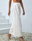 Chic High Waist Fringe Trousers
