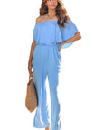 Women’s Casual One Shoulder Jumpsuit