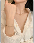 Fashionable Women’s Natural Stone Necklace