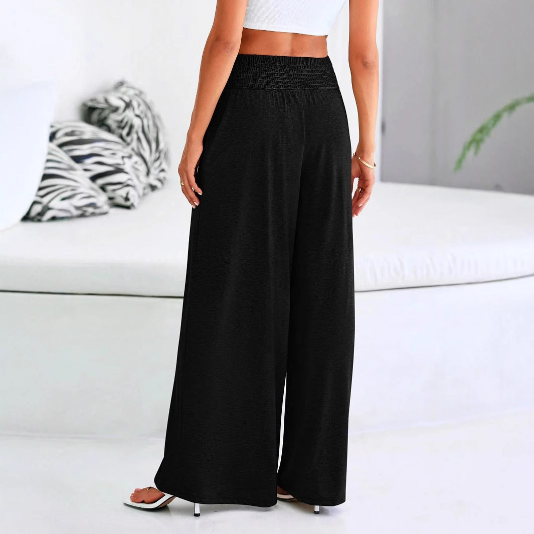 Loose Casual Wide Leg Trousers