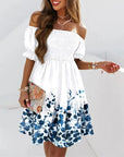 One Shoulder Casual Dress