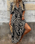 Wide Hem Tie Dye Dress