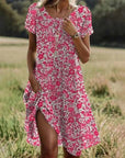 Artistic Bohemian Midi Dress