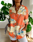 Flowy Blouse in Vintage Style
