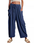 Comfy High Waist Loose Fit Trousers