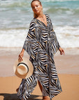 Driftwood Tone Breezy Linen Dress