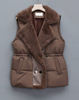 Sleek Quilted Down Puffer Jacket