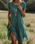 Artistic Bohemian Midi Dress