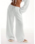 Women’s Ice Silk Straight Leg Trousers