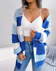 Women Casual Lantern Sleeves Cardigan