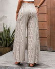 Tribal Print Loose Tie Pants
