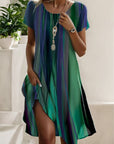 Artistic Bohemian Midi Dress