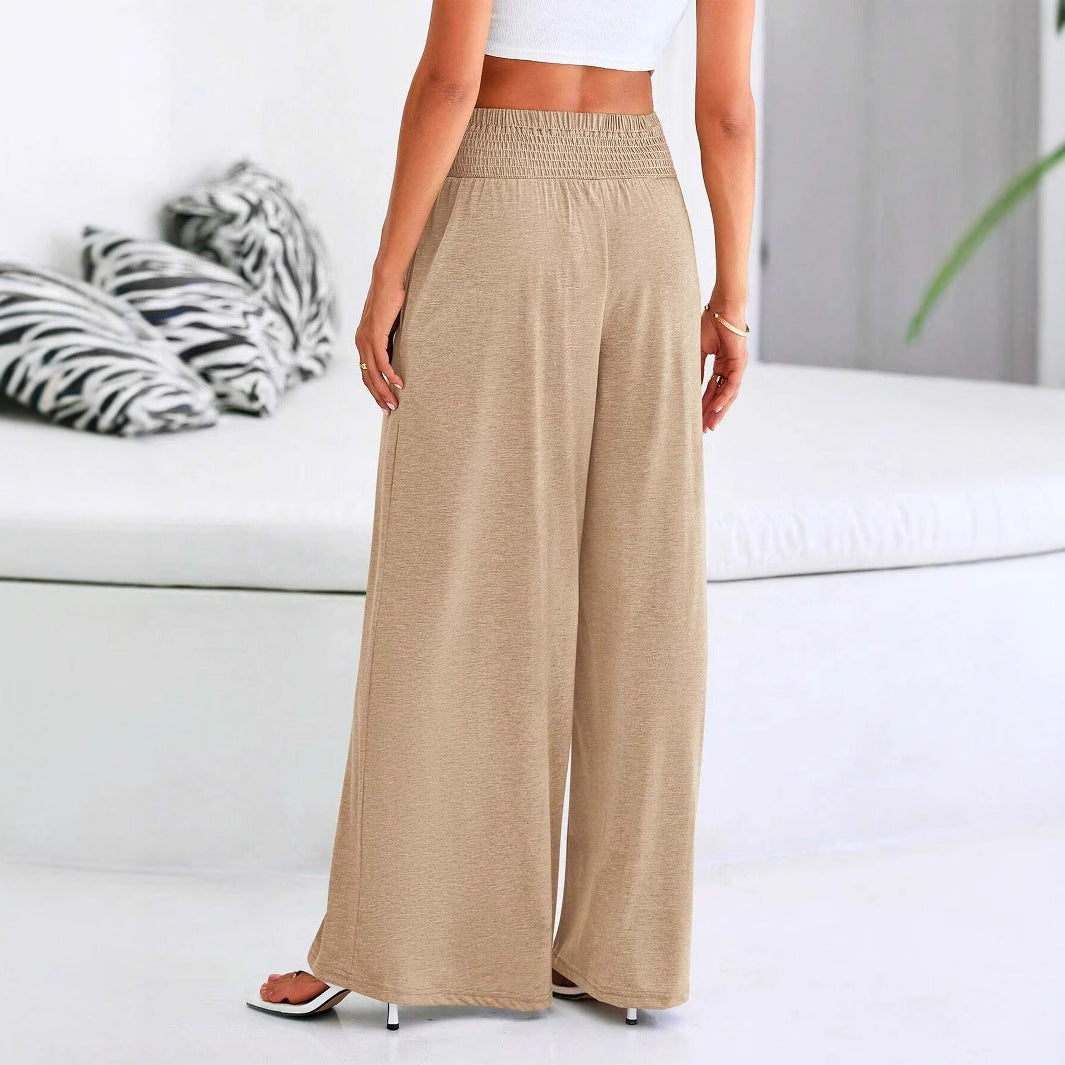 Loose Casual Wide Leg Trousers