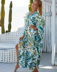 Chic Linen Dress with Ocean Pearl Vibes