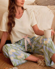 Summer Cotton Crepe Loungewear Set