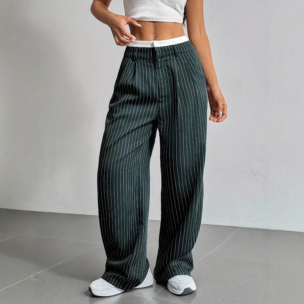 High Waist Casual Pants