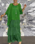 Fashion Batwing Long Dress