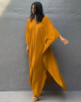 Relaxed Fit Vacation Midi Dress