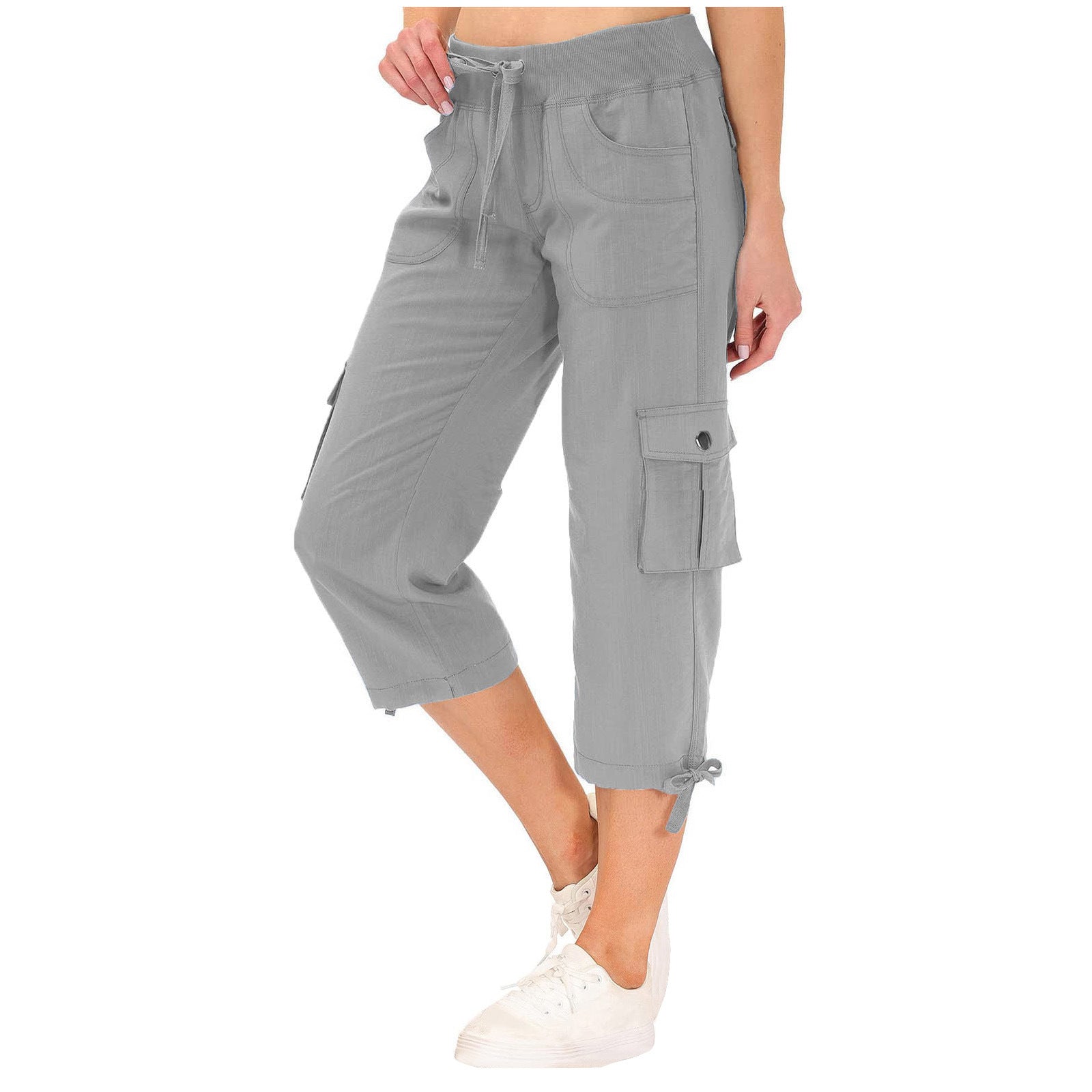 Athletic Loose Fit Drawstring Hiking Pants