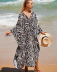 Driftwood Tone Breezy Linen Dress