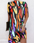 Round Neck Casual Dress