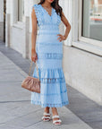 Summer Elegant Cotton Maxi Dress