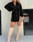 Splendid Teal Tie Waist Dress for Casual Walks