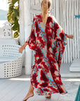 Chic Wrap Dress with Natural Rustic Vibes