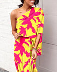 Single Sleeve Bodycon Dress