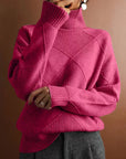 Loose Fit High Neck Sweater