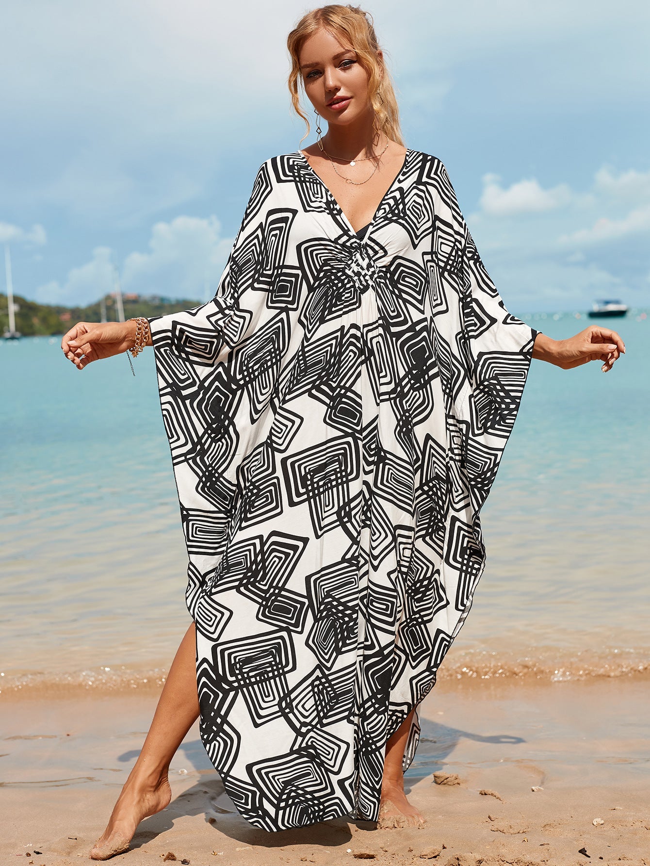 Morning Rise Linen Dress with Soft Flow