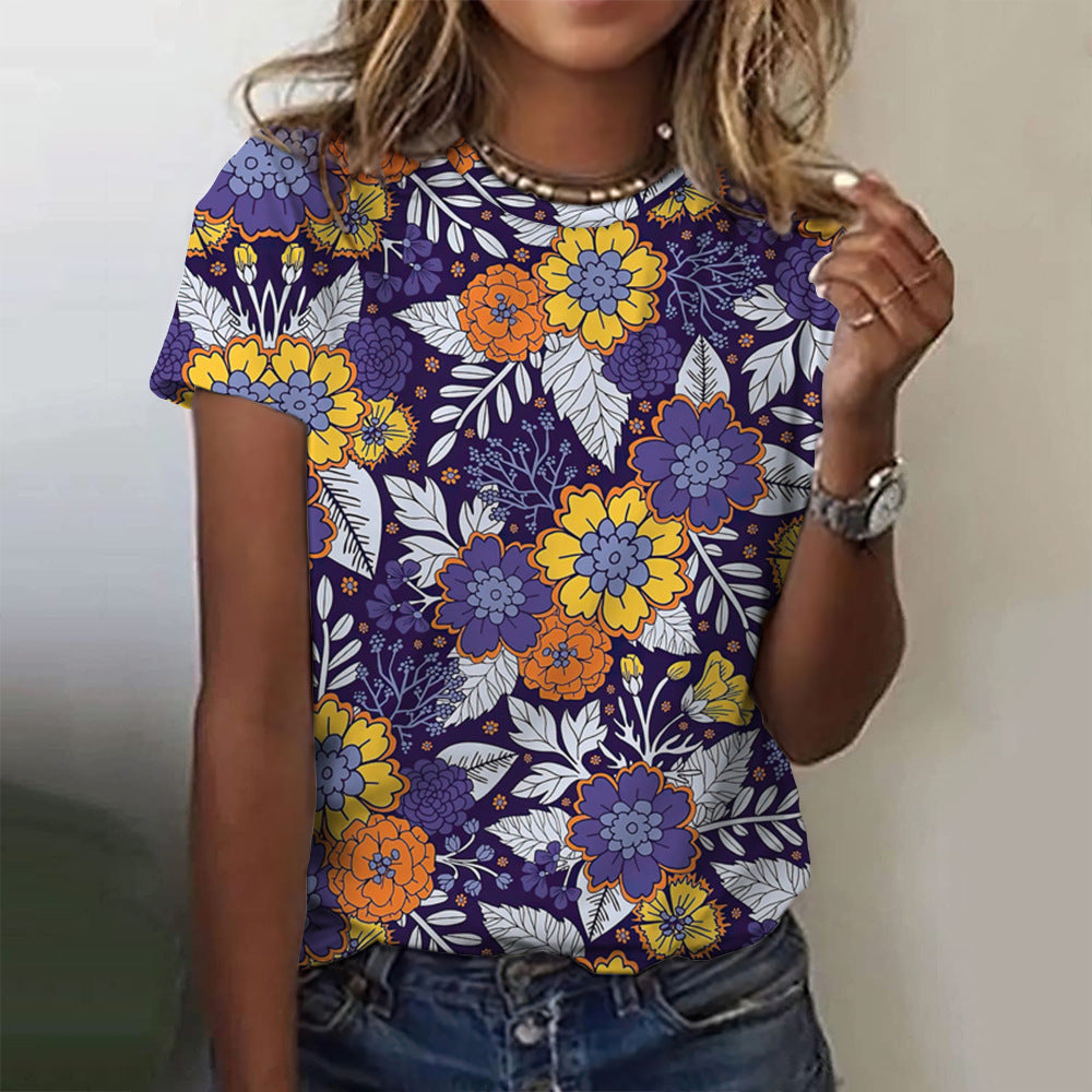 Lightweight Floral Everyday Top