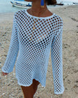 Chic Crochet Top with Relaxed Fit