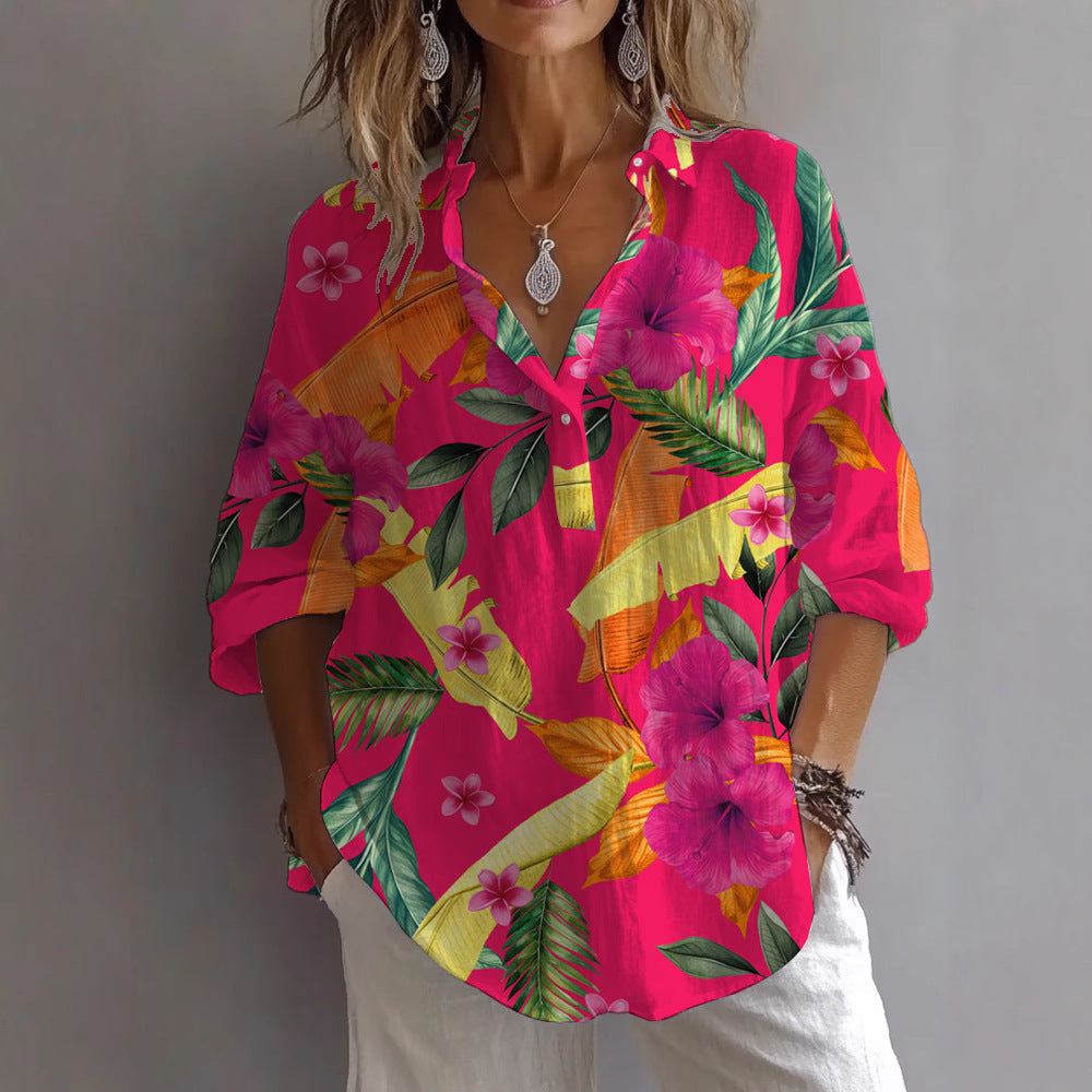 Printed Top with Breezy Loose Design