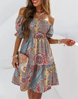 One Shoulder Casual Dress