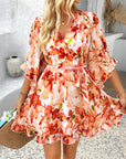Women's Vacation Chiffon Midi Dress