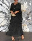 Fashion Batwing Long Dress