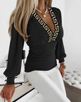 Wish Fashion V-Neck Blouse