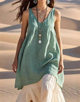 Comfy Drape Relaxed Style Dress